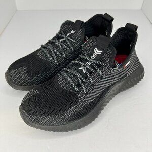 Suadex Mens 605 Chaswind Black Steel Toe Knit Lace Workwear Size 40 Work Shoes